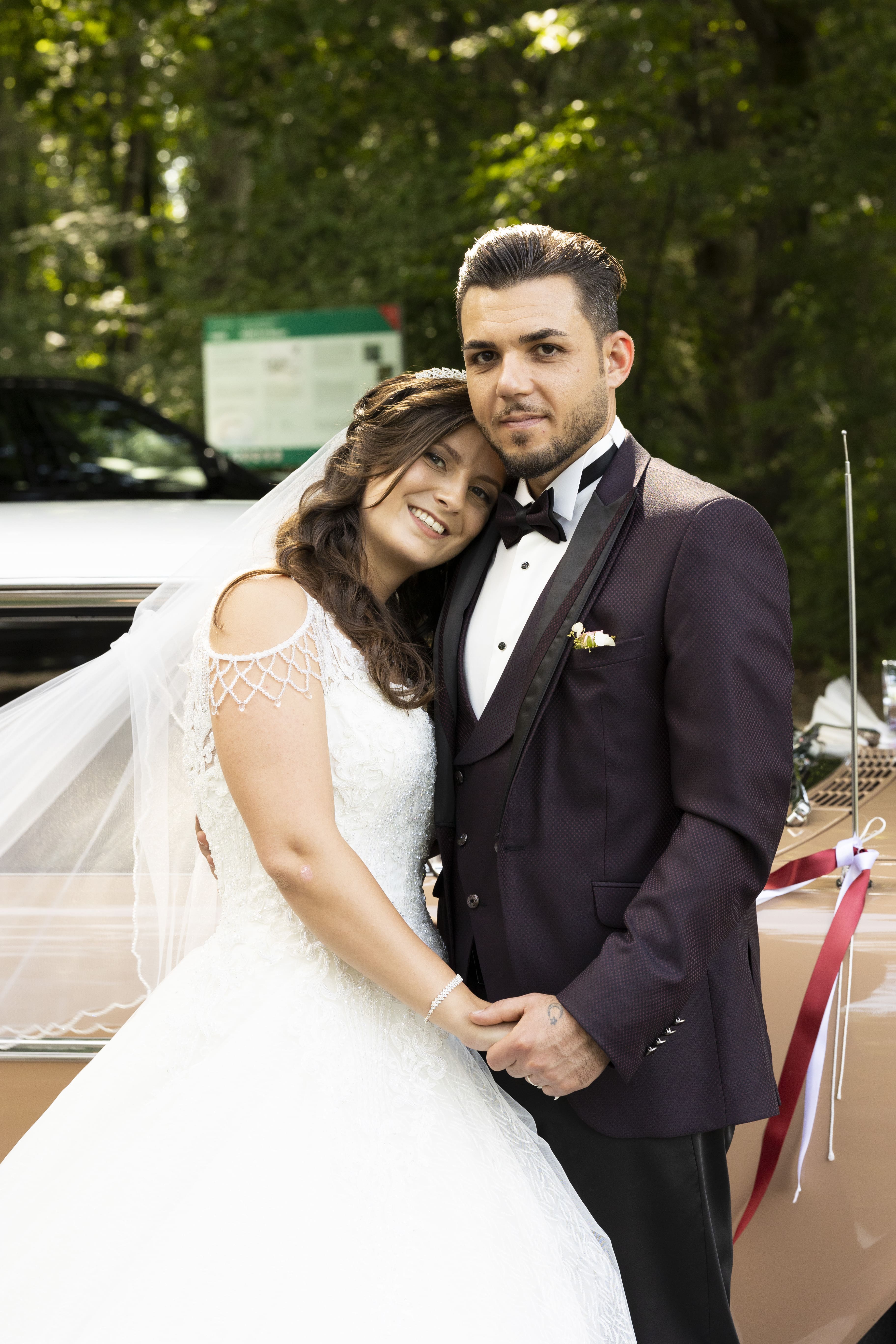 Fotos von Brautpaaren während ihrer Hochzeit in der Schweiz